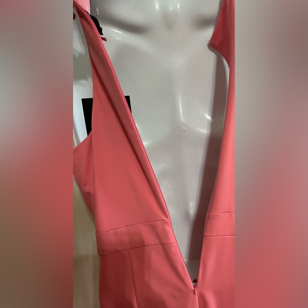 Cynthia Rowley Dress in Peach/ Pink size Large Sleeveless - Picture 6 of 8
